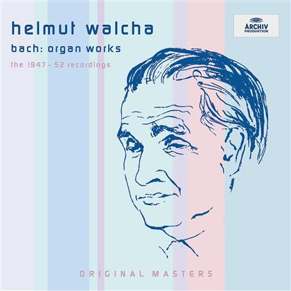 Helmut Walcha & Johann Sebastian Bach (1685-1750) - Orgelwerke 1947-52 Recordings (10 CDs)