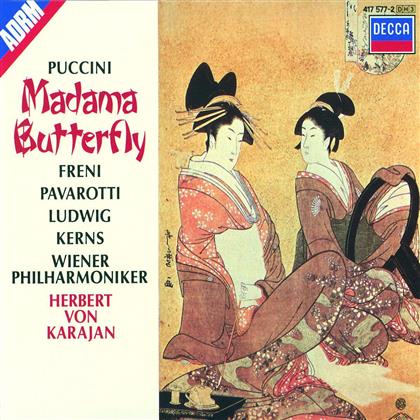 Mirella Freni, Luciano Pavarotti, Christa Ludwig, Kerns, … - Madame Butterfly (3 CDs)