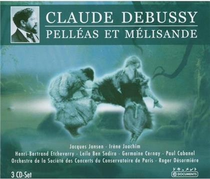 J.Jansen/I.Jonchim & Claude Debussy (1862-1918) - Pelleas Und Melisande (3 CDs)