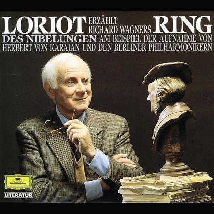 Richard Wagner (1813-1883), Herbert von Karajan & Loriot - Loriot Erzählt Den Ring (2 CDs)