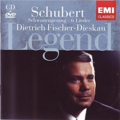 Dietrich Fischer-Dieskau & Franz Schubert (1797-1828) - Schwanengesang/Lieder (2 CDs + DVD)
