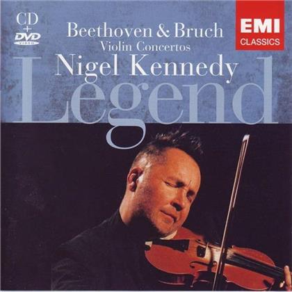 Kennedy/Tennstedt/Tate & Beethoven L.V./Bruch M. - Violinkonzerte (CD + DVD)