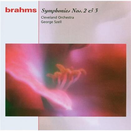 George Szell & Johannes Brahms (1833-1897) - Sinfonie 2+3