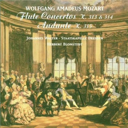 Walter J./Staka Dresden/Blomst & Wolfgang Amadeus Mozart (1756-1791) - Flötenkonzerte Kv 313,314,315