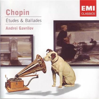 Andrei Gavrilov & Frédéric Chopin (1810-1849) - Etüden Op.10+25/Balladen 1,3