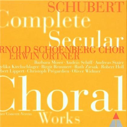 Arnold Schoeberg Chor & Franz Schubert (1797-1828) - Weltliche Chöre (Komplett) (7 CDs)