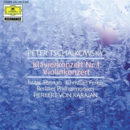 Peter Iljitsch Tschaikowsky (1840-1893), Herbert von Karajan, Pavel Berman & Christian Ferras - Klavierkonzert 1/Violinkonzert