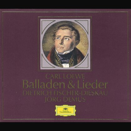 Carl Loewe (1796-1869), Dietrich Fischer-Dieskau & Jörg Demus - Balladen/Lieder (Fischer-Dieskau-Edition, 2 CDs)