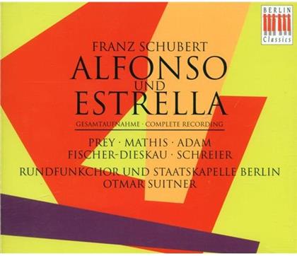 Prey Hermann / Mathis / Adam/Suitner/Rsb & Franz Schubert (1797-1828) - Alfonso Und Estrella (Ga) (3 CDs)