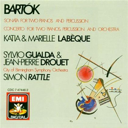 Labeque Katia & Marielle/Rattle Simon & Béla Bartók (1881-1945) - Klavierkonzert Sonate F.2 Klaviere