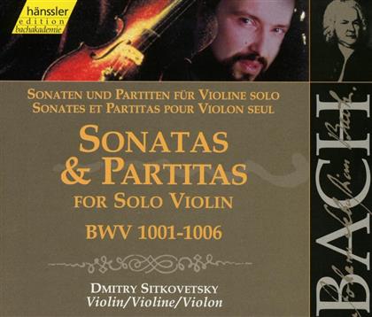 Dmitry Sitkovetsky & Johann Sebastian Bach (1685-1750) - Son.+Part.F.Viol. Bwv 1001-06 (2 CDs)