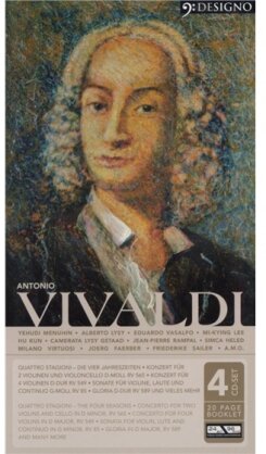 Div Orchester+Solisten & Antonio Vivaldi (1678-1741) - Designo Best Of - Vivaldi (4 CDs)