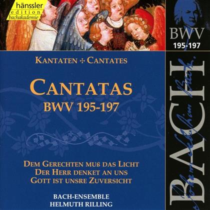 Rilling Helmuth / Bach Ensemble & Johann Sebastian Bach (1685-1750) - Kantaten 59 - Bwv 195-197