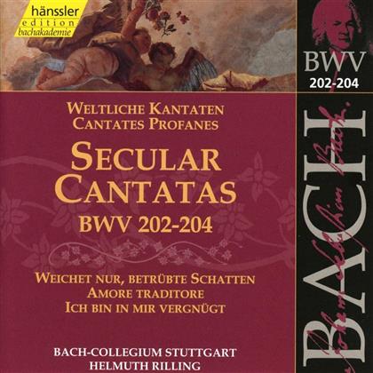 Solis/Bach Collegium Stuttgart & Johann Sebastian Bach (1685-1750) - Weltliche Kantaten Bwv 202-204