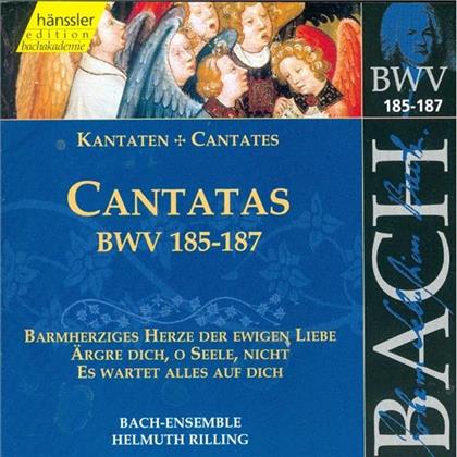 Rilling Helmuth / Bach Ensemble & Johann Sebastian Bach (1685-1750) - Kantaten 56 - Bwv 185-187