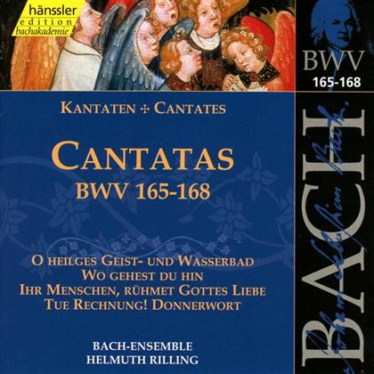 Rilling Helmuth / Bach Ensemble & Johann Sebastian Bach (1685-1750) - Kantaten 50 - Bwv 165-168