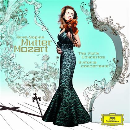 Yuri Bashmet, Wolfgang Amadeus Mozart (1756-1791), Anne-Sophie Mutter & The London Philharmonic Orchestra - Violinkonzerte, Sinfonia Concertante (2 CD)