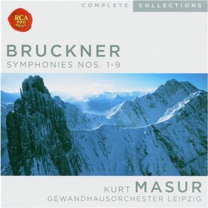 Kurt Masur & Anton Bruckner (1824-1896) - Complete Collection Symphonies 1-9 - 9 C