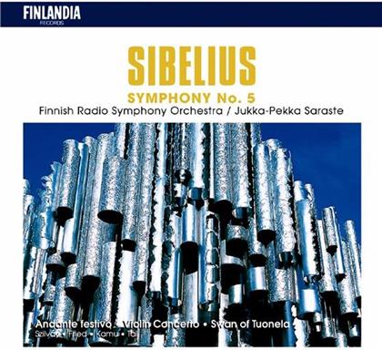 Kamu & Jean Sibelius (1865-1957) - Sinfonie 5/Violinkonzert/Schwan Von