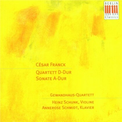 Schmidt A./Schunk H./Timm J./Ha & César Franck (1822-1890) - Quartett Für 2 Violinen,Viola&Vi