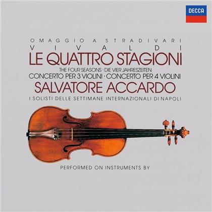 I Solisti Delle Settimane Internazionali Di Napoli, Antonio Vivaldi (1678-1741) & Salvatore Accardo - Vier Jahreszeiten - Omaggio A Stradivari