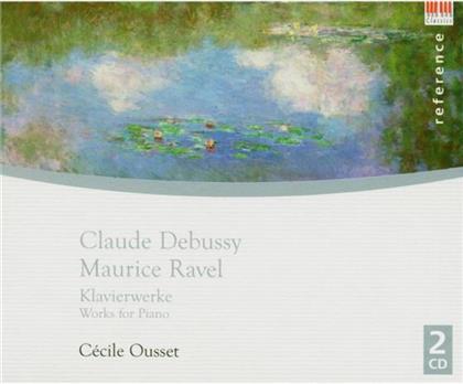 Cecile Ousset & Debussy C./Ravel M. - Klavierwerke (2 CDs)