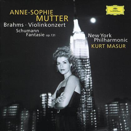 Johannes Brahms (1833-1897), Robert Schumann (1810-1856), Kurt Masur, Anne-Sophie Mutter & New York Philharmonic - Violinkonzert Fantasie