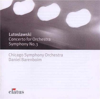--- & Witold Lutoslawski (1913-1994) - Sinfonie 3/Konzert