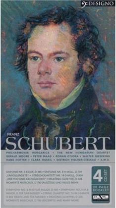 Div Orchester+Solisten & Franz Schubert (1797-1828) - Designo Best Of - Schubert (4 CDs)