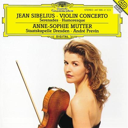 Jean Sibelius (1865-1957), André Previn (*1929), Anne-Sophie Mutter & Sächsische Staatskapelle Dresden - Violinkonzert Serenade