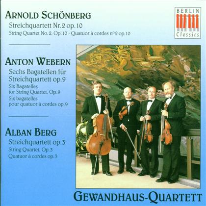 Gewandhaus-Quartett Leipzig & Schönberg A./Berg A./Webern A. - Streichquartett