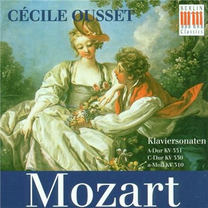Cecile Ousset & Wolfgang Amadeus Mozart (1756-1791) - Klaviersonaten A-Dur Kv 331 U.A.