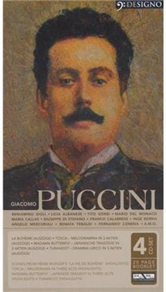 Div Orchester+Solisten & Giacomo Puccini (1858-1924) - Designo Best Of - Puccini (4 CDs)
