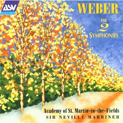 Academy of St Martin in the Fields & Carl Maria von Weber (1786-1826) - Sinfonie 1+2