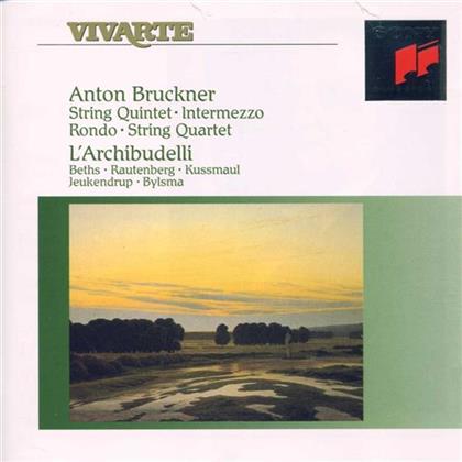 L'Archibudelli & Anton Bruckner (1824-1896) - Kammermusik