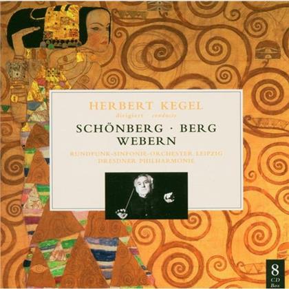 Kegel Herbert / Rsol / Dp & Schönberg A./Berg A./Webern - Dirigiert Schönberg/Berg/Weber (8 CDs)