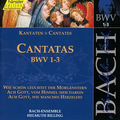 Rilling Helmuth / Bach Ensemble & Johann Sebastian Bach (1685-1750) - Kantaten Bwv 01-03