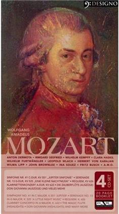 Div Orchester+Solisten & Wolfgang Amadeus Mozart (1756-1791) - Designo Best Of - Mozart (4 CD)