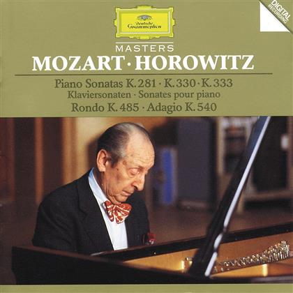 Vladimir Horowitz & Wolfgang Amadeus Mozart (1756-1791) - Klaviersonaten 281+330+333