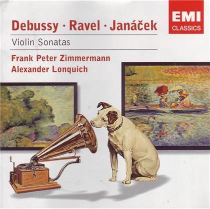 Frank Peter Zimmermann & Debussy C./Ravel M./Janacek L. - Violinsonaten