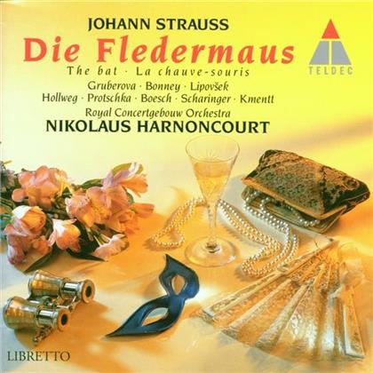 Gruberova Edita / Bonney / Harnoncourt & Johann Strauss - Fledermaus (2 CDs)