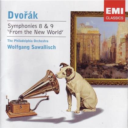 Wolfgang Sawallisch & Antonin Dvorák (1841-1904) - Sinfonie 8+9
