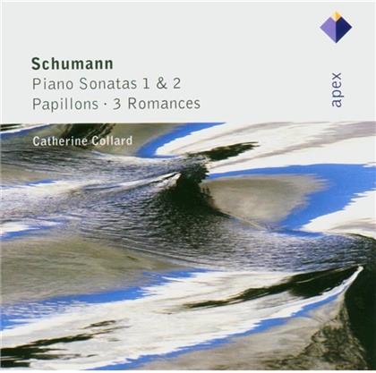 Catherine Collard & Robert Schumann (1810-1856) - Klaviersonaten 1+2/Papillons