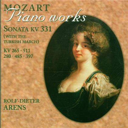 Rolf-Dieter Arens & Wolfgang Amadeus Mozart (1756-1791) - Piano Works - Sonata Kv331,265,511,280