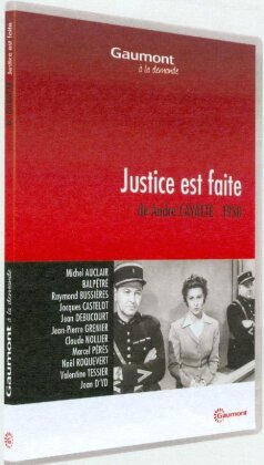 Justice est faite (1950) (Collection Gaumont à la demande, n/b)