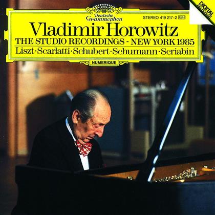 Vladimir Horowitz & Schumann R./Schubert F./U.A. - Studio Rec.New York 1985