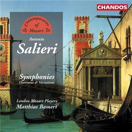 Bamert Matthias / Lmp & Antonio Salieri (1750-1825) - Sinfonie/Overtüren Und Variation