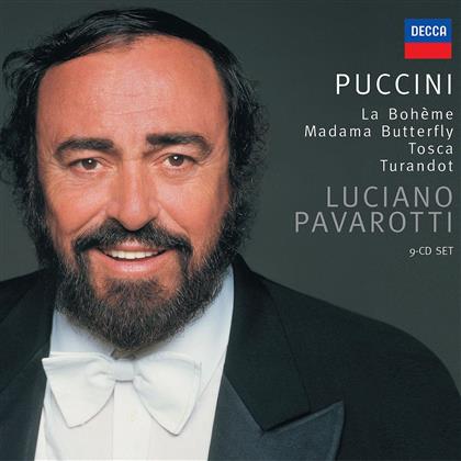 Luciano Pavarotti & Giacomo Puccini (1858-1924) - La Boheme/Mad Butterfly (9 CDs)