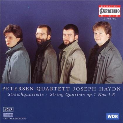 Petersen Quartett & Joseph Haydn (1732-1809) - Streichquartett 1,1-6 (2 CD)