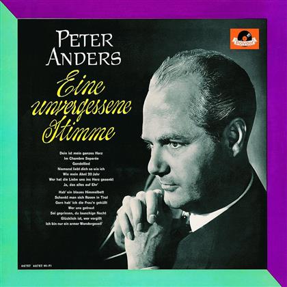 Peter Anders & Various - Eine Unvergessene Stimme
